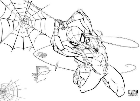 Diakakis Drawing Pad Spiderman 1pcs