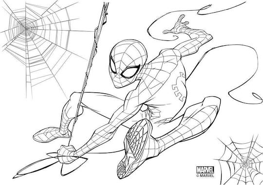 Diakakis Drawing Pad Spiderman 1pcs