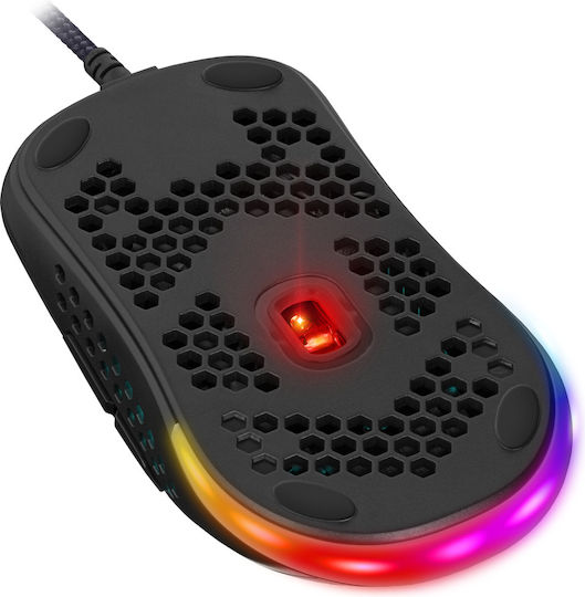 Defender Shepard GM-620L RGB Gaming Ποντίκι 12800 DPI Μαύρο