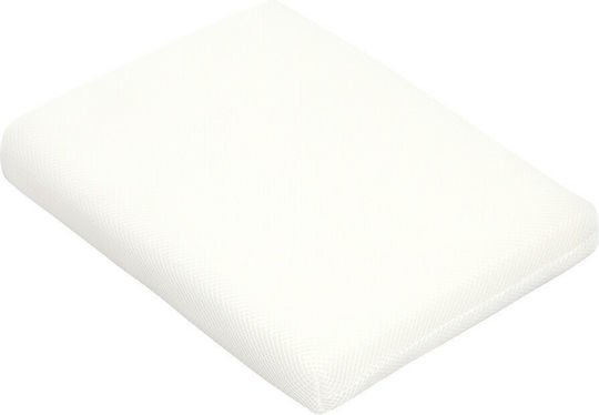 Greco Strom Βρεφικό Μαξιλάρι Ύπνου Memory Foam Baby Λευκό 25x35εκ.