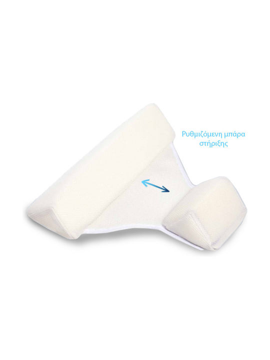 Greco Strom Baby Anti-Roll Pillow White 53x13cm