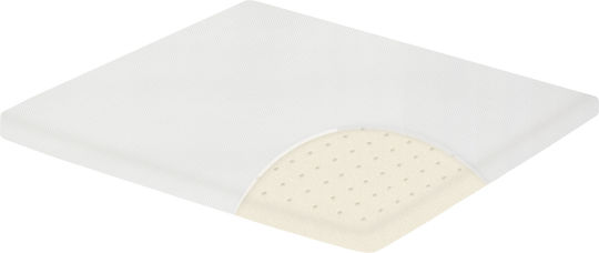 Greco Strom Βρεφικό Μαξιλάρι Ύπνου Memory Foam Baby Λευκό 25x35εκ.