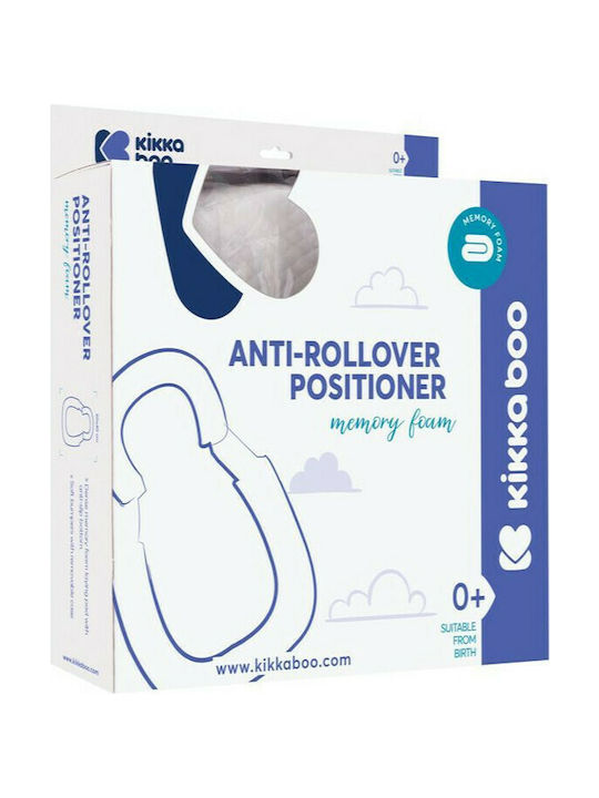 Kikka Boo Βρεφικό Μαξιλάρι Φωλιά Memory Foam Anti-Rollover Positioner Dots Γκρι 60x40εκ.