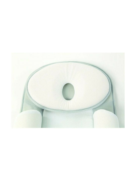 Doomoo Pernă pentru bebeluși cu reducerea spațiului Multi Sleep Alb