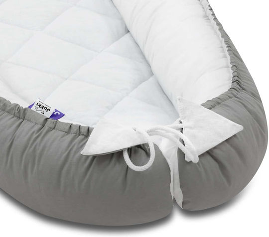 Jukki Baby Pillow Nest Gray