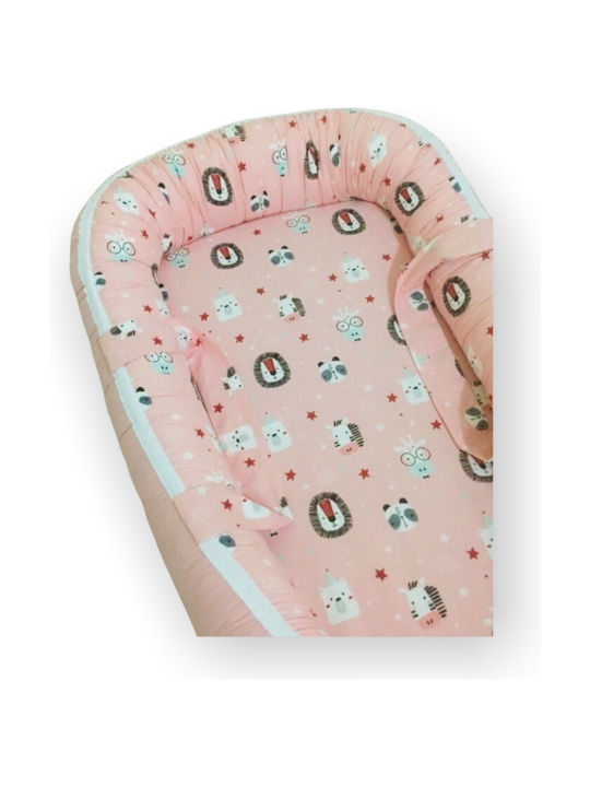 Wellgro Baby Nestkissen Anais Friends Rosa 60x110cm