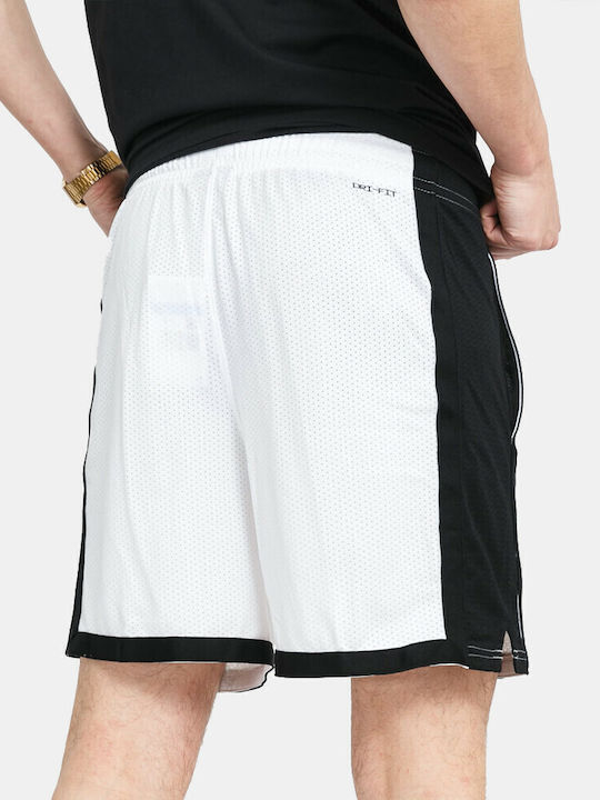 Men's Athletic Shorts Dri-Fit White / Black