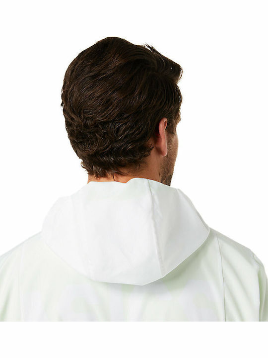 Lite Show Jacket Brilliant White / Hazard Green