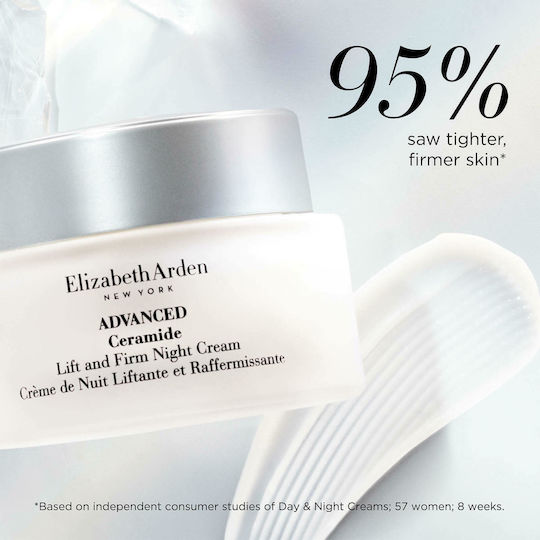 Elizabeth Arden Ceramide Lift and Firm Κρέμα Προσώπου Νυκτός για Ενυδάτωση & Σύσφιξη με Ceramides 50ml