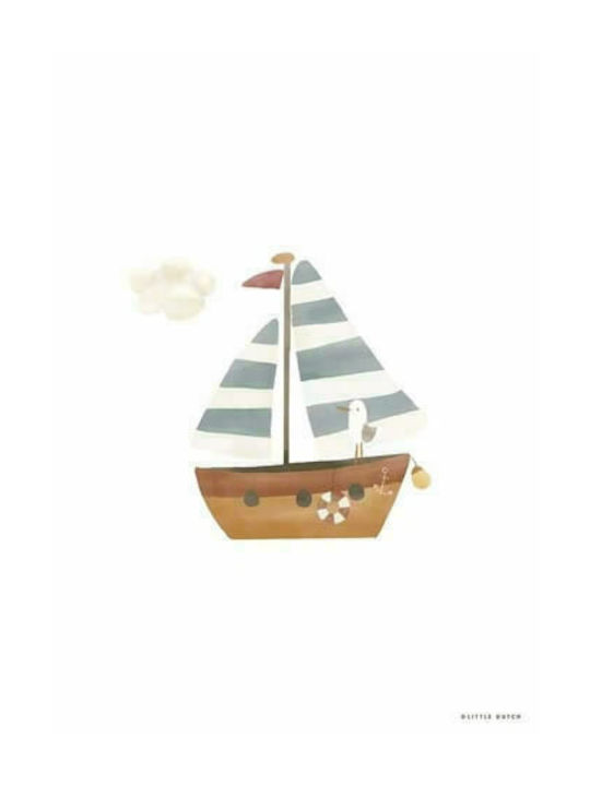 Little Dutch Παιδική Αφίσα Sailors Bay 42x30εκ.