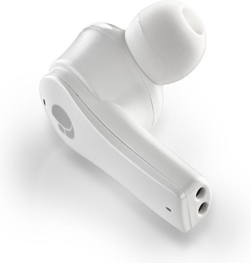 NGS Artica Bloom In ear Bluetooth хендсфри Слушалки с Кутийка за Зареждане Бял