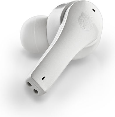 NGS Artica Bloom In-ear Bluetooth Handsfree Earphones with Charging Case Whitά