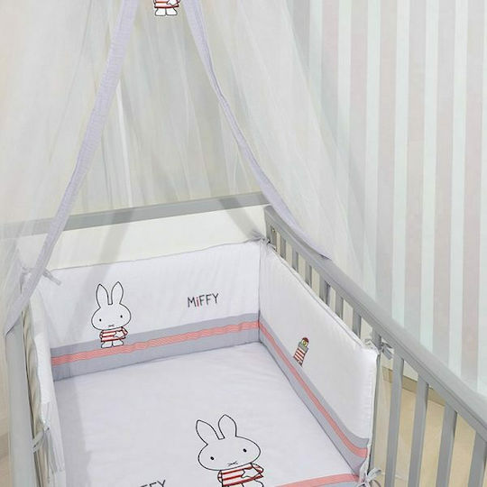 Miffy Set Pentru Patut Miffy Gri 3buc piese