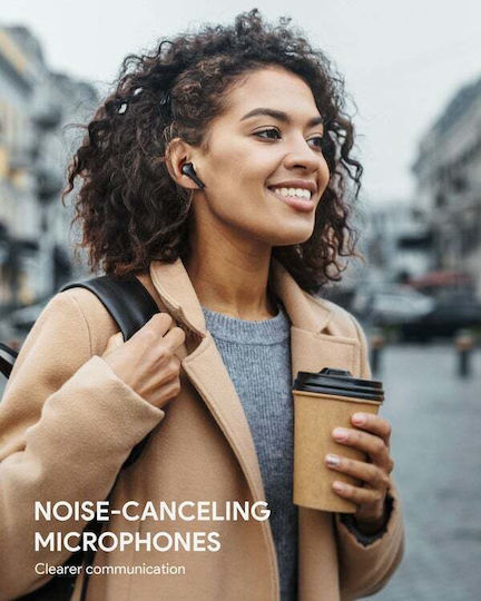 Aukey EP-T21S Move Compact II In ear Bluetooth хендсфри Слушалки с Устойчивост на Пот и Кутийка за Зареждане Черен
