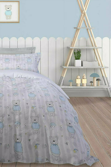 Das Home Sheet Set Single Cotton 4767 Ciel 170x260cm 3pcs