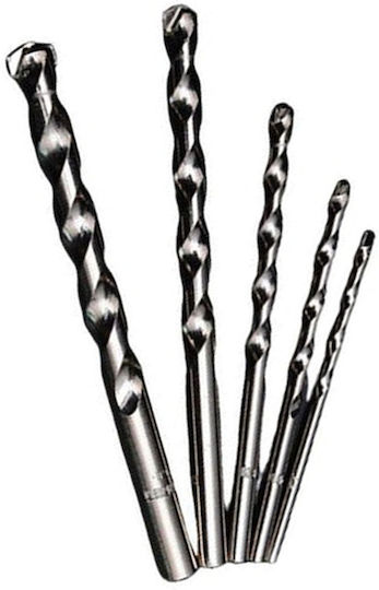 Harden Satz 5 Diamantbohrer Hartmetall mit Zylindrischem Schaft für Gemäuer