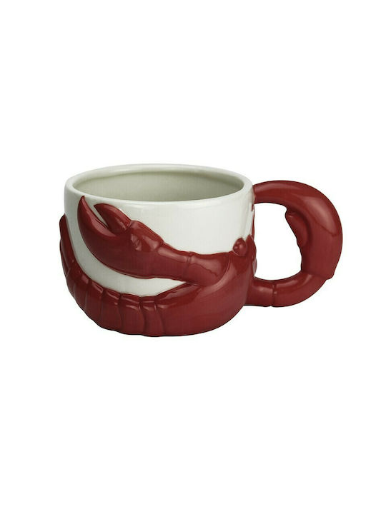 Abysse You Are My Lobster Ceramic Mug Beige 500ml