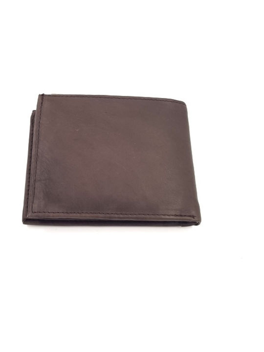 Oaktree Men's Leather Wallet Brown