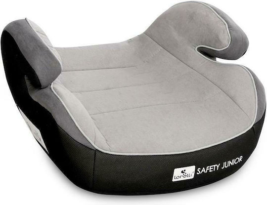 Lorelli Safety Junior Fix Anchorages Baby Car Seat Booster with Isofix Grey 15-36 kg
