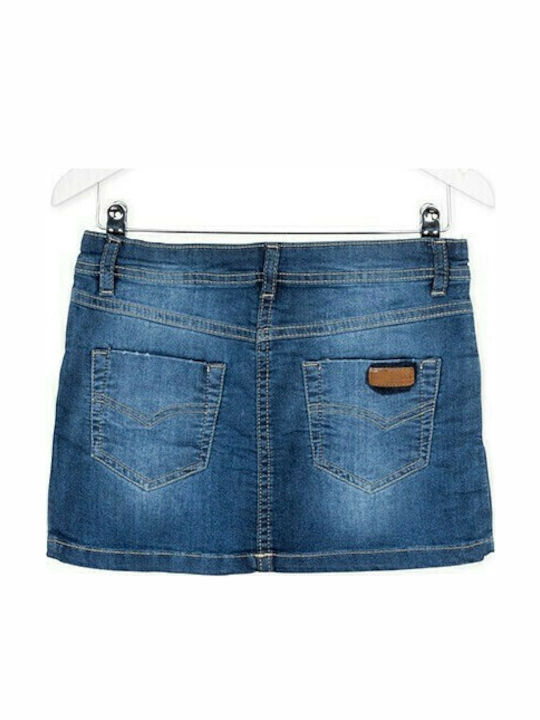 Fustă Pentru Copii Din Denim Albastru
