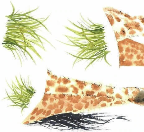 RoomMates Decor Kids Wall Sticker Giraffe 80x112cm