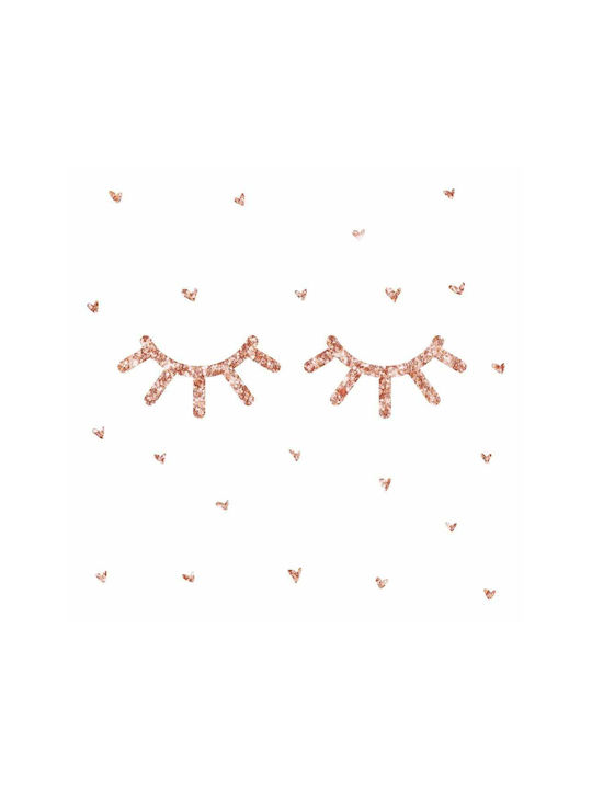 RoomMates Decor Kids Wall Sticker Eyelash Glitter