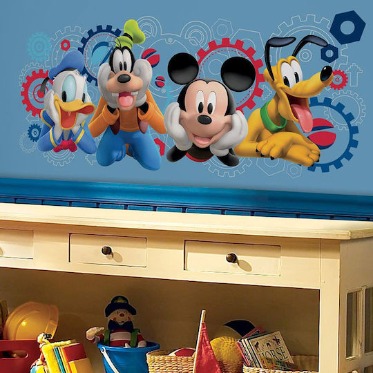 RoomMates Decor Kids Vinyl Wall Sticker Disney Mickey