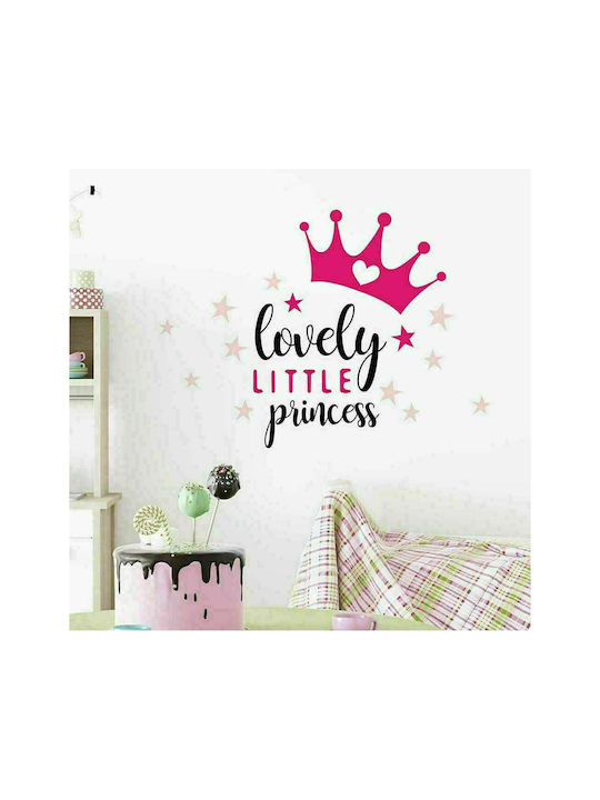 Ango Kids Vinyl Wall Sticker Lovely Princess 17pcs