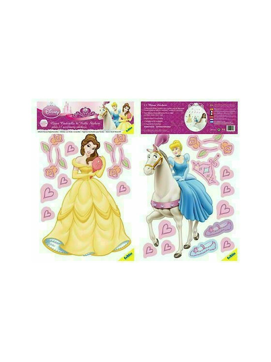 OIKOPEN Kinder Wandsticker Wand Prinzessin