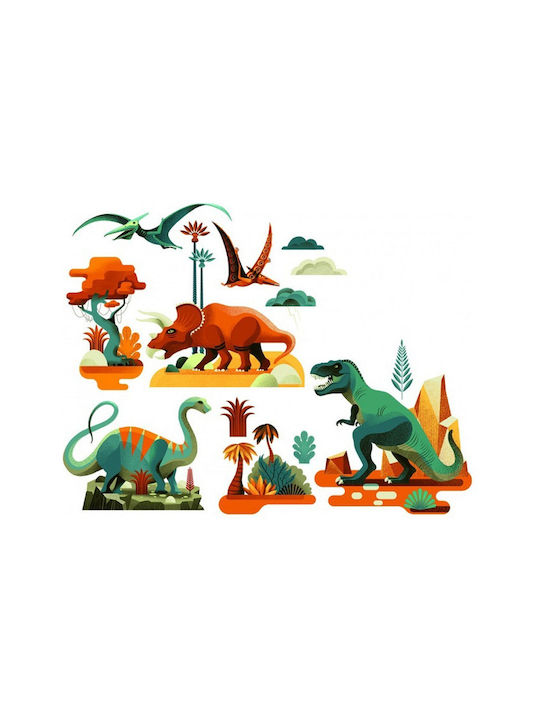 Djeco Kids Window Sticker Dinosaurs 28pcs