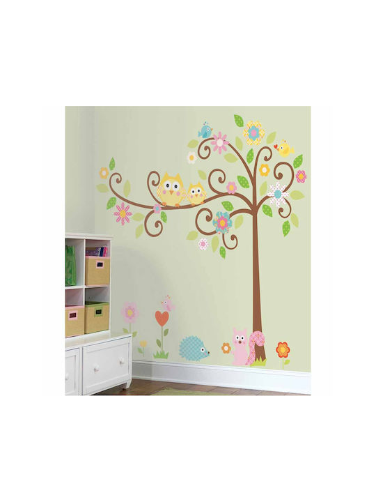 RoomMates Decor Autocolant Decorativ pentru Copii Perete Pădure Fericită