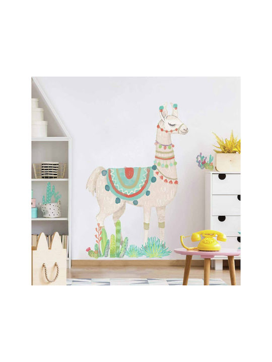 RoomMates Decor Παιδικό Διακοσμητικό Αυτοκόλλητο Τοίχου Watercolor Llama 67x98εκ. 28τμχ