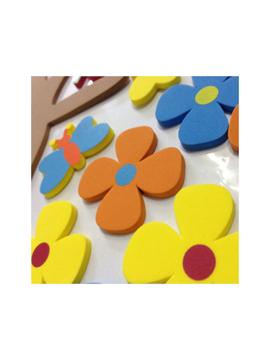 Ango Autocolant Decorativ pentru Copii Perete 3D Spumă Apple Tree