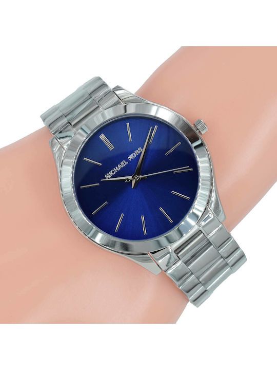 Michael Kors Ρολόι Μπαταρίας με Μεταλλικό Μπρασελέ