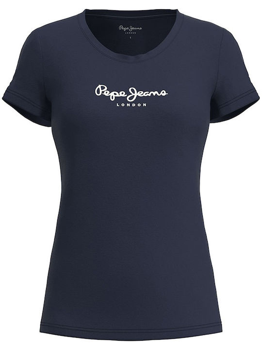 Virginia Women's T-shirt Navy Blue