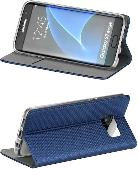 Forcell Книга Изкуствена кожа Син (Galaxy A40)