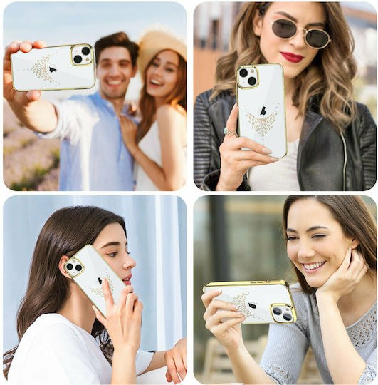 Kingxbar Sky Back Cover Silicone Gold Dew (iPhone 13)