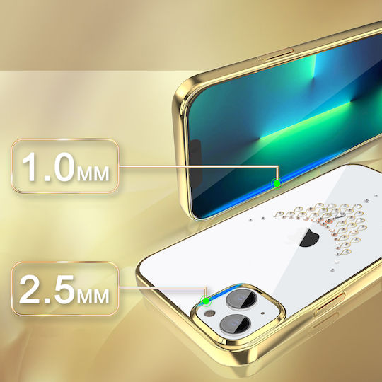 Kingxbar Sky Back Cover Silicone Gold Dew (iPhone 13)