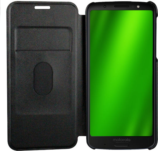 Motorola Book Δερματίνης Γκρι