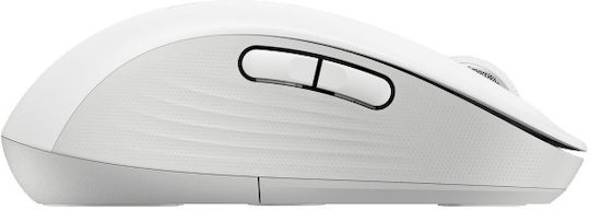 Logitech Signature M650 Ασύρματο Bluetooth Ποντίκι για Αριστερόχειρες Off-White