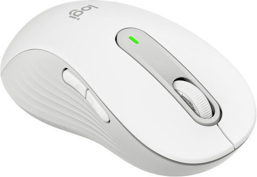 Logitech Signature M650 Ασύρματο Bluetooth Ποντίκι για Αριστερόχειρες Off-White