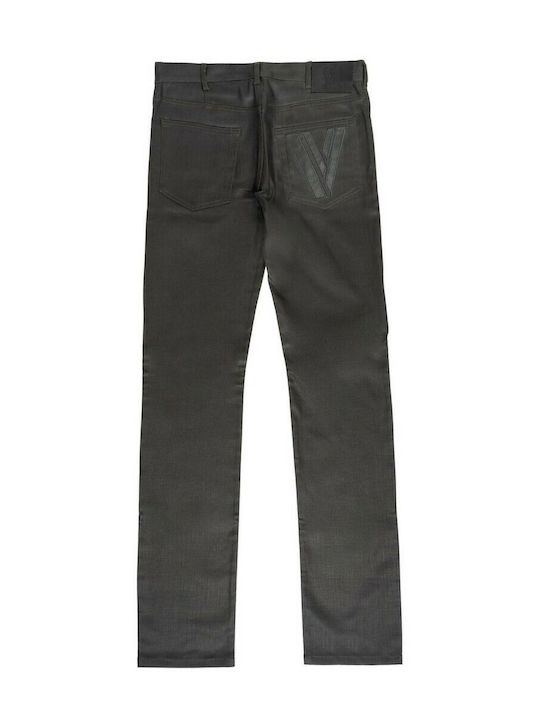 Versace Men's Trousers Chino Dark Grey