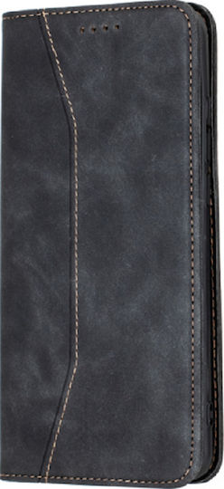 Bodycell PU Leather Portofel Piele artificială Negru (Realme 7 Pro) 04-00689