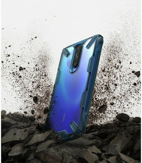 Ringke Fusion X Back Cover Σιλικόνης Μπλε (Xiaomi Mi 10T / Mi 10T Pro)
