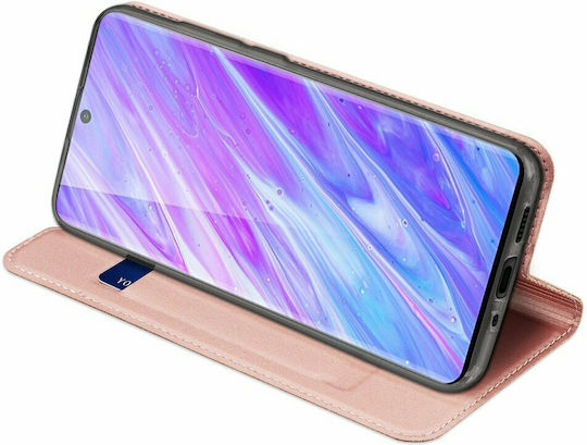 Dux Ducis Skin Pro Book Δερματίνης Ροζ Χρυσό (Galaxy S20+)