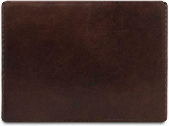Tuscany Leather Σουμέν Διπλό Δερμάτινο Καφέ 50x40cm