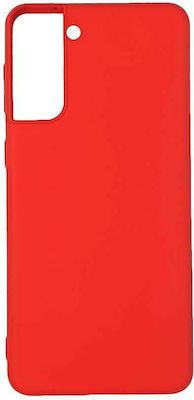 Sonique Liquid Back Cover Silicone Red (Galaxy S21+) 46-61880