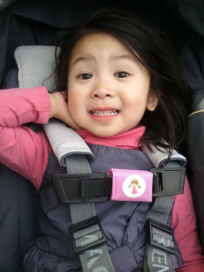 BeltUpKidz Seat Belt Safety Pink