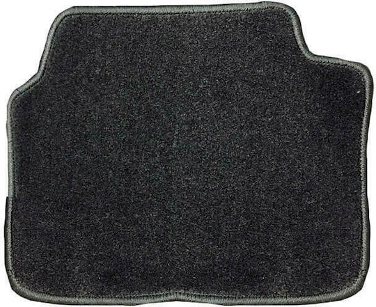 Carner Σετ Μπροστινά και Πίσω Πατάκια 4τμχ για Honda CR-V 2007-2011 Μαύρα
