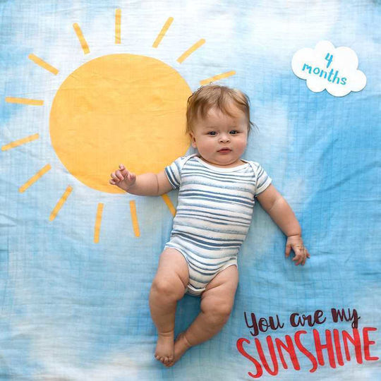 Lulujo Baby Photography Sheet You Are My Sunshine for Boy